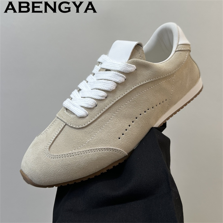 Breathable Mesh Athletic Shoes - Femmes et hommes à lacets chaussures