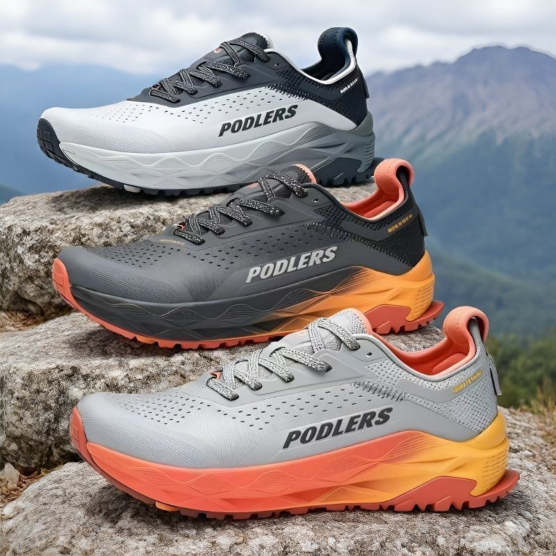 Anti Slip Trail Running Sneakers - Chaussures de course tout-terrain confortables à