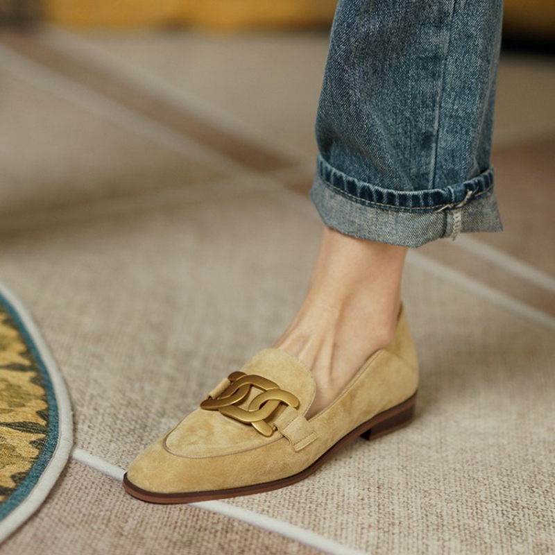 Mocassins en cuir suédé pour f - Women'S Shoes avis et prix