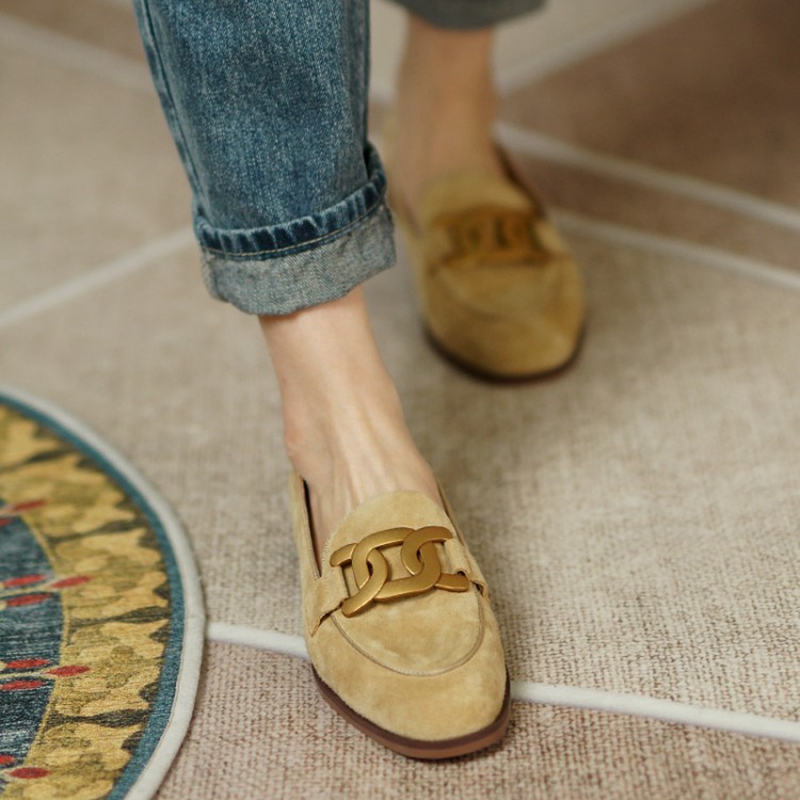 Mocassins en cuir suédé pour f - Women'S Shoes avis et prix