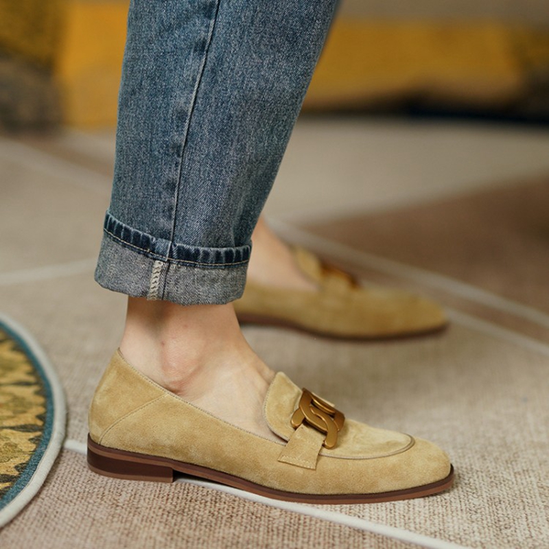 Mocassins en cuir suédé pour f - Women'S Shoes avis et prix