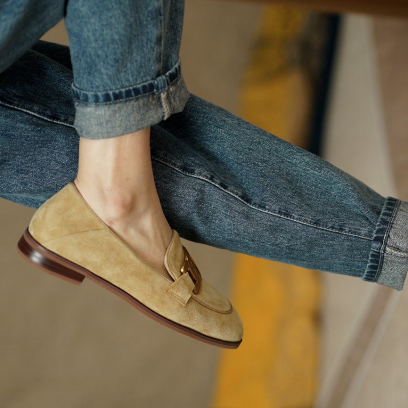 Mocassins en cuir suédé pour f - Women'S Shoes avis et prix